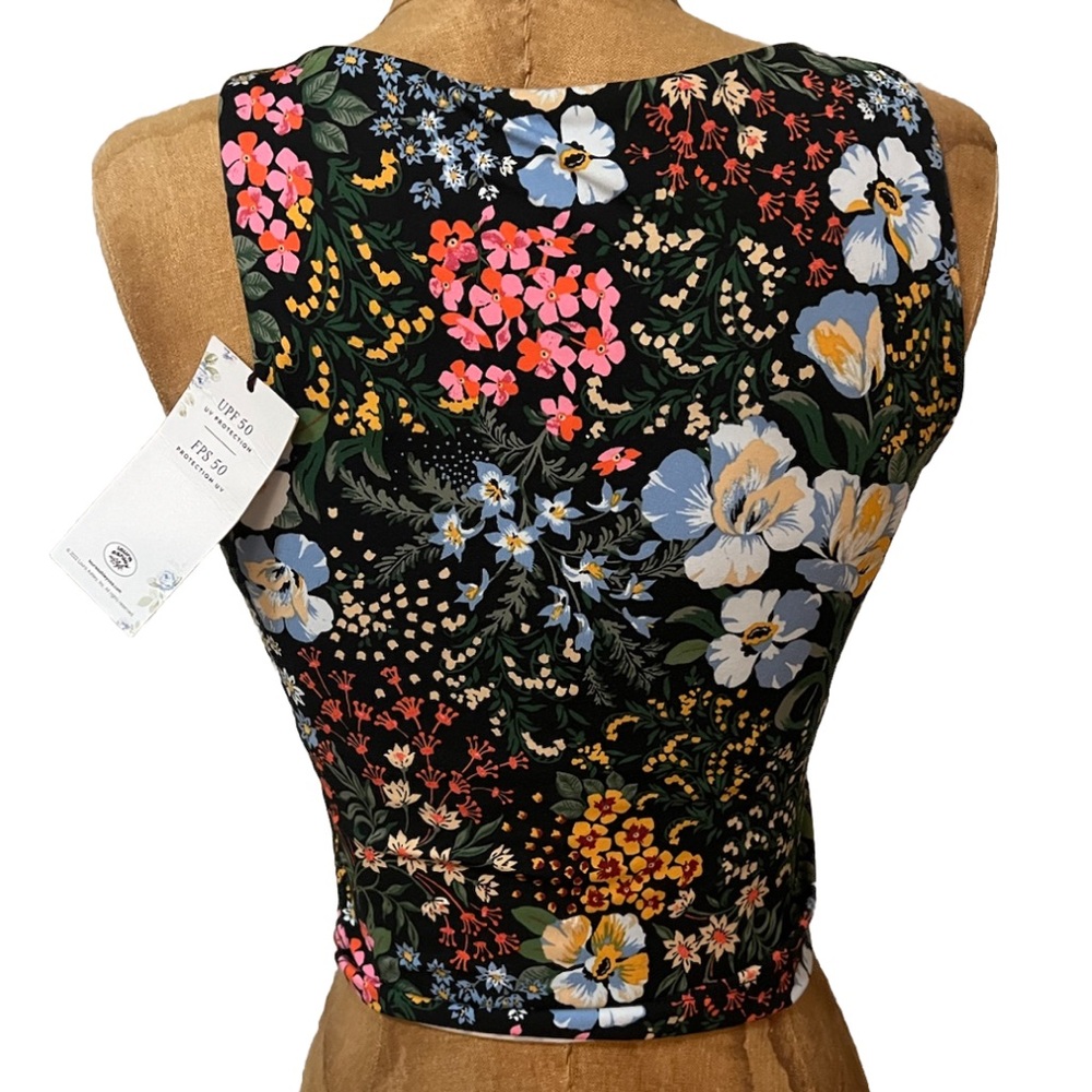 NWT Laura Ashley Floral 2pc Yoga Set XS - Picture 3 of 9